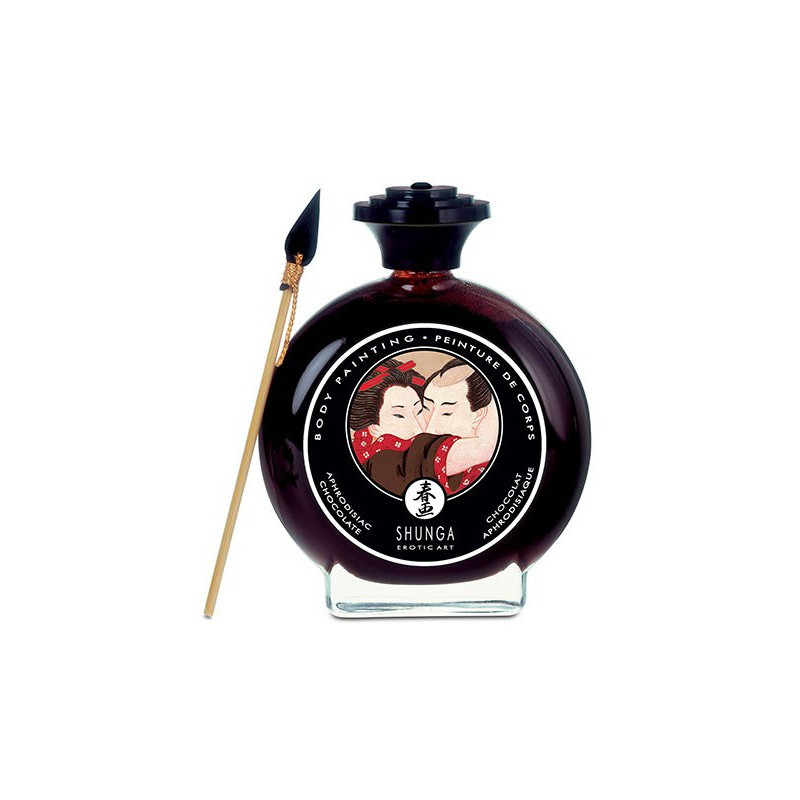 Shunga Peinture corporelles au Chocolat - Shunga-100ml
